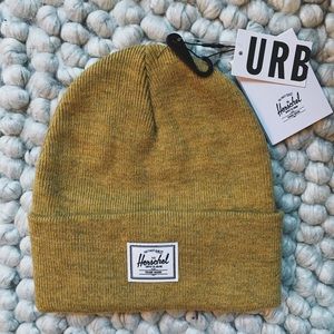 HERSCHEL Yellow Beanie